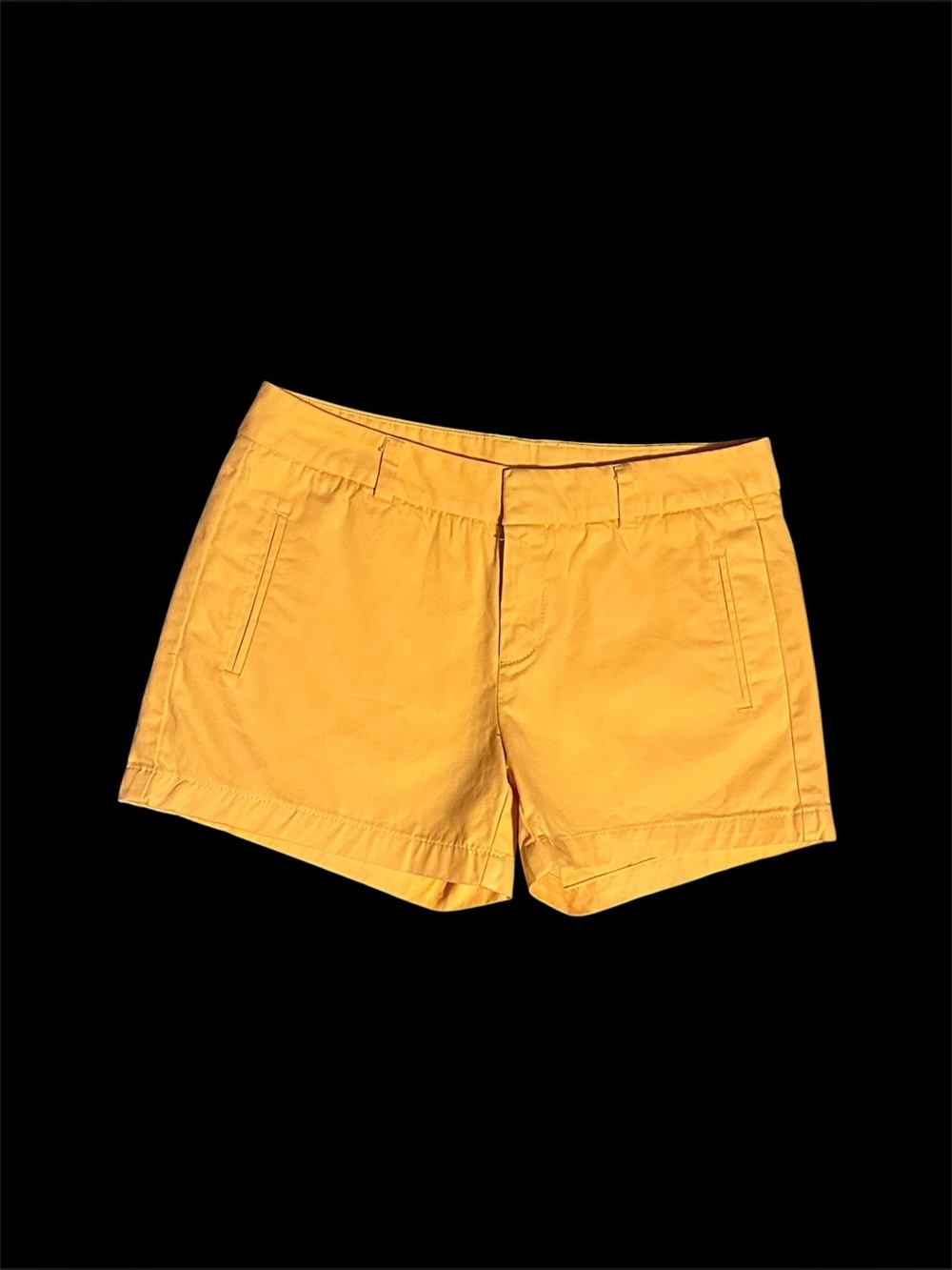 Stylus Women’s Cotton Blend Orange Shorts